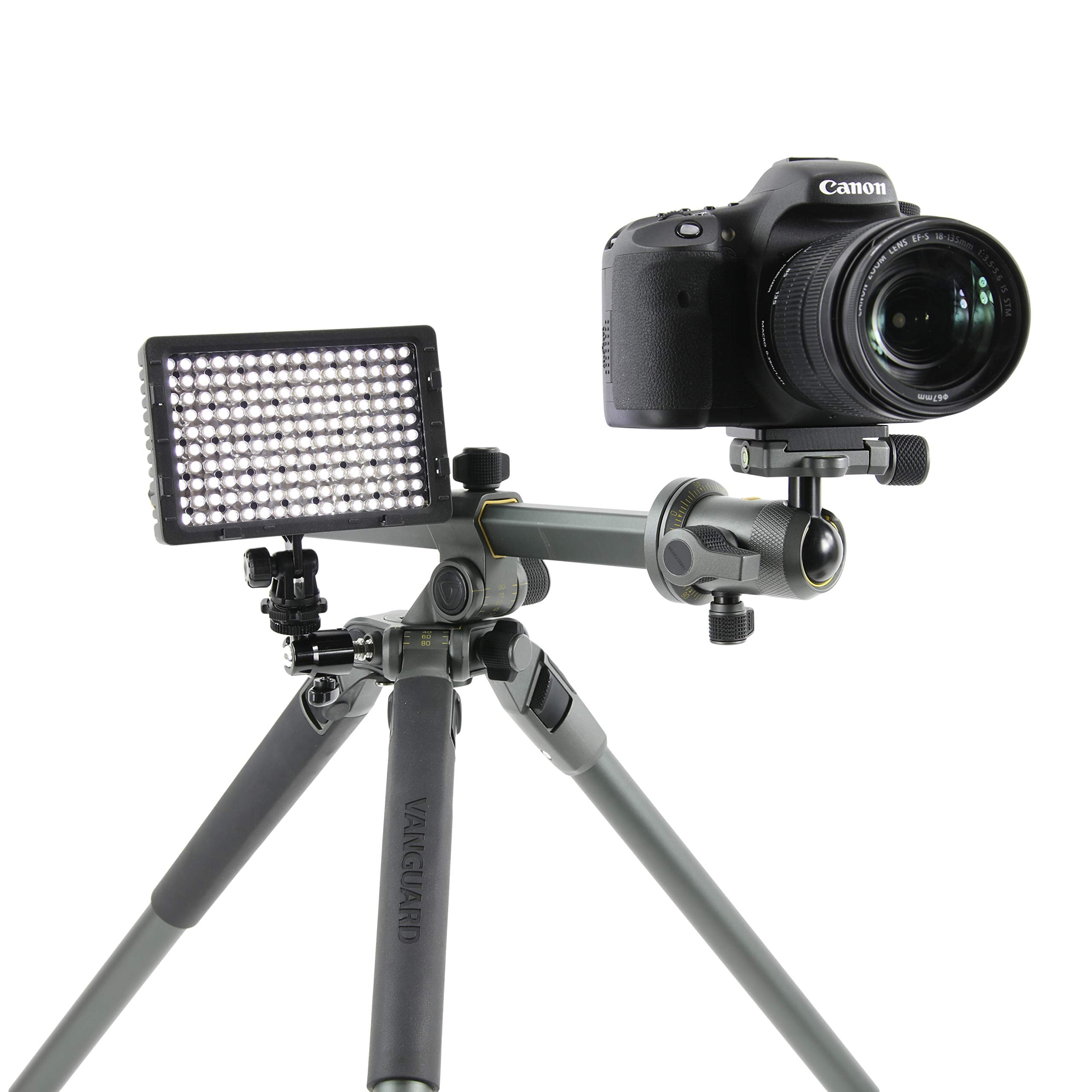Vanguard Alta Pro 2+ 263Ab 100 Aluminum Tripod With Alta Bh 100 Ball Head And Multi Angle Center Column For Sony, Nikon, Canon Dslr Cameras